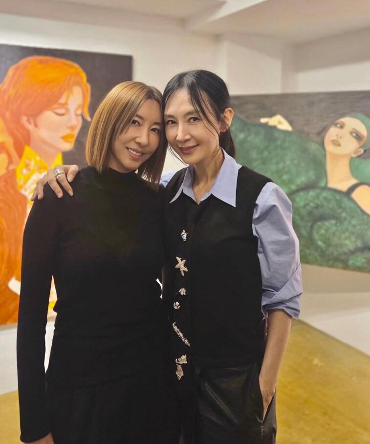 본문 이미지 - 김완선&#40;왼쪽&#41;, 채시라 / 사진=채시라 인스타그램