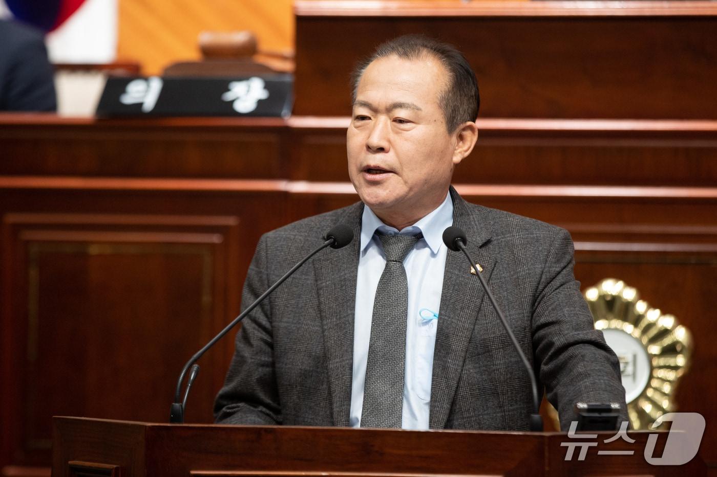 군산시의회 김영일 의원.&#40;군산시의회 제공. 재판매 및 DB금지&#41;