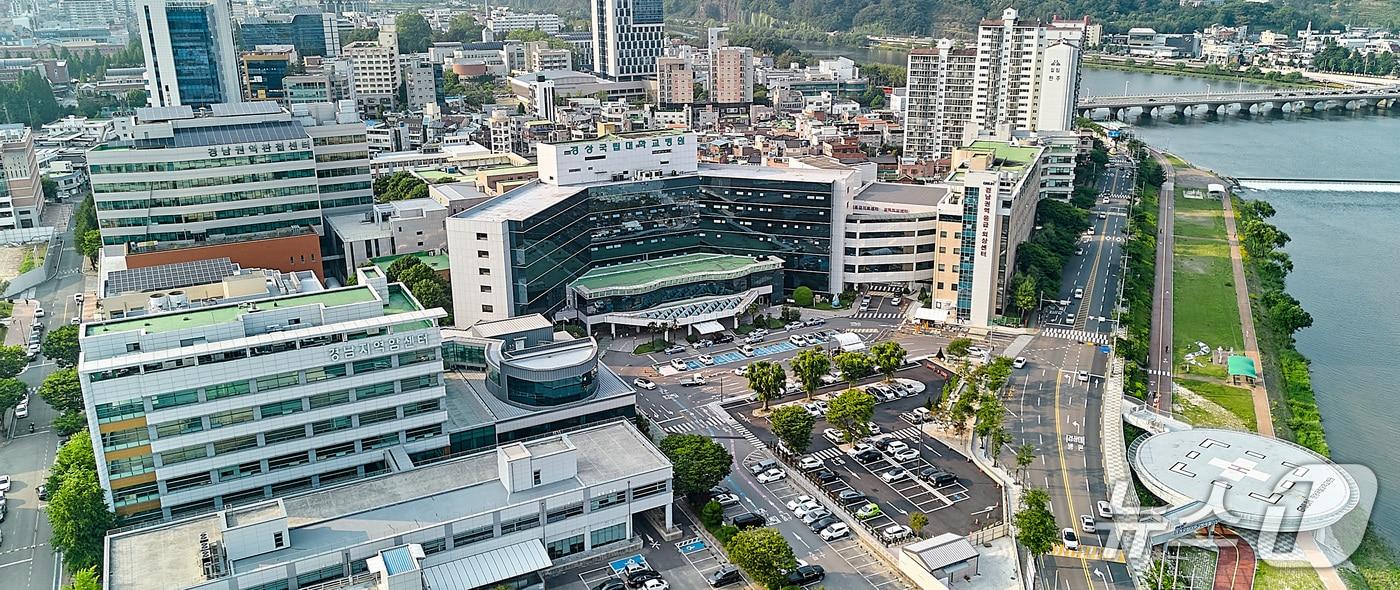 경상국립대병원 전경&#40;병원 제공. 재판매 및 DB금지&#41;.