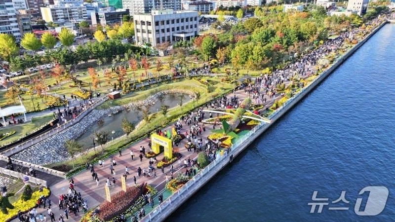 본문 이미지 - 제25회 마산가고파국화축제&#40;창원시 제공. 재판매 및 DB금지&#41;