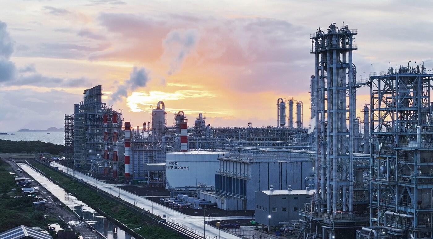  롯데건설이 시공한 인도네시아 라인 프로젝트 전경.&#40;롯데건설 제공&#41;/뉴스1 ⓒ News1