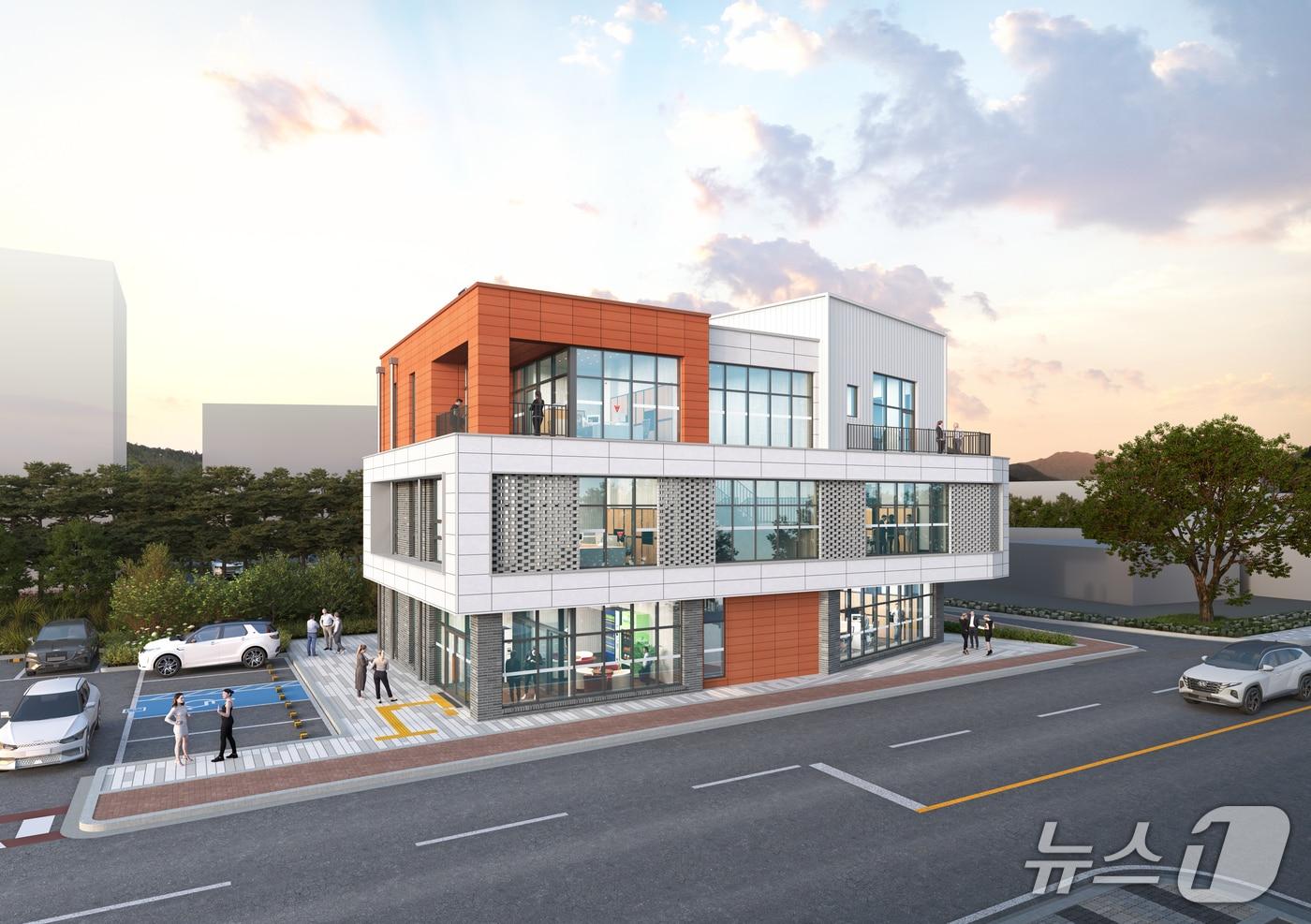 전북 진안군 보훈회관 조감도.&#40;전북도 제공. 재판매 및 DB금지&#41;/뉴스1