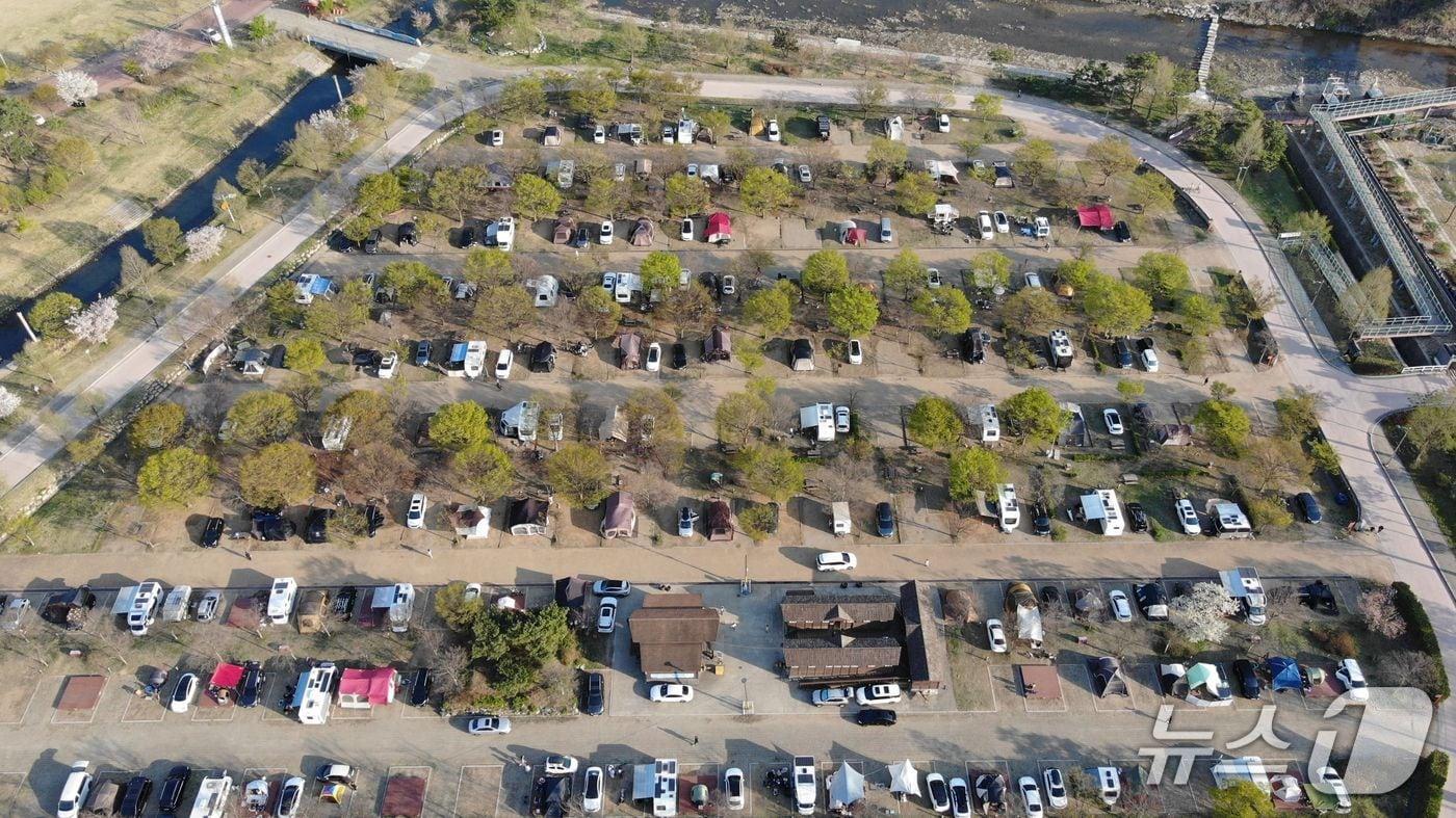  경기 가평군 자라섬 캠핑장&#40;가평군 제공. 재판매 및 DB 금지&#41;/뉴스1