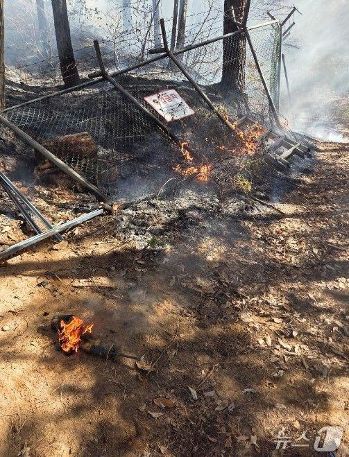 본문 이미지 - 화재 현장. &#40;경기도소방재난본부 제공. 재판매 및 DB 금지&#41; 2025.11.10/뉴스1