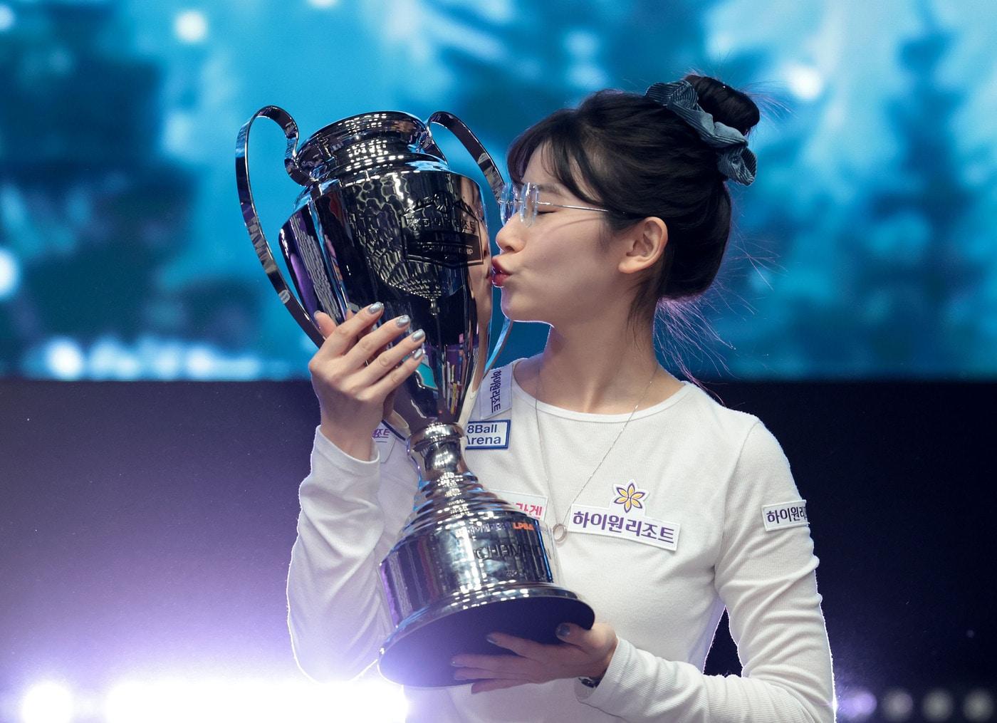 본문 이미지 -  이미래가 1731일 만에 LPBA 정상에 올랐다.&#40;PBA 제공&#41;