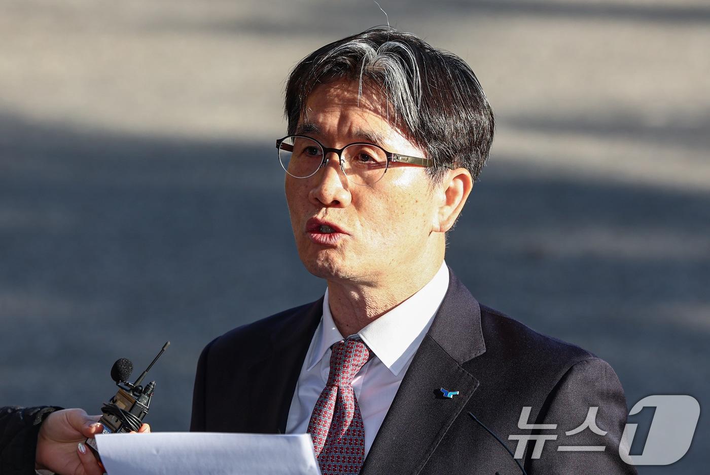 본문 이미지 - 오동운 고위공직자범죄수사처장. 2025.11.11 ⓒ 뉴스1 김도우 기자