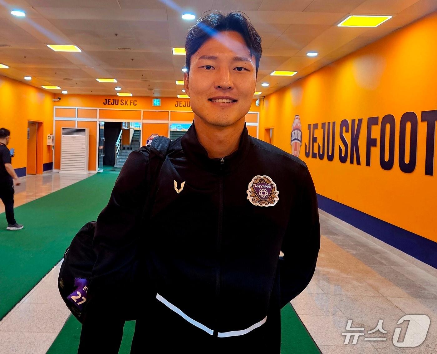 본문 이미지 - FC안양 주전 수비수 권경원. /뉴스1 ⓒ 뉴스1 김도용 기자