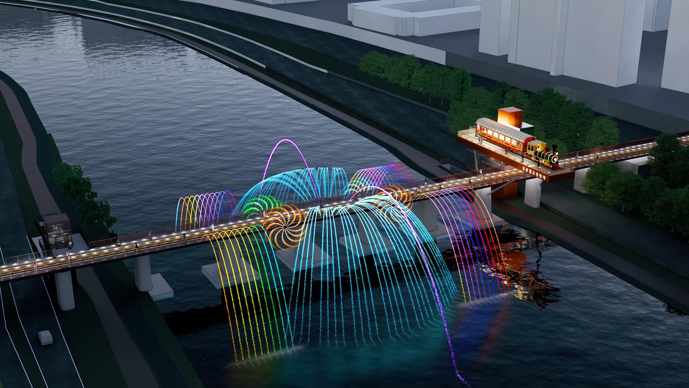 경춘철교 전망대 야간경관 조감도&#40;도봉구 제공&#41;