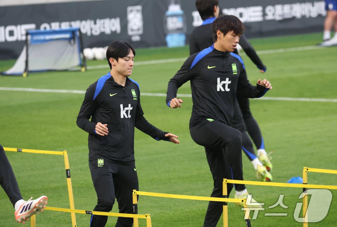 본문 이미지 - 대한민국 축구 국가대표팀 양민혁 2025.11.11 ⓒ 뉴스1 김영운 기자