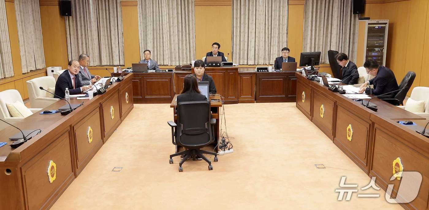 대전시의회 복지환경위 회의 모습 (시의회 제공) / 뉴스1