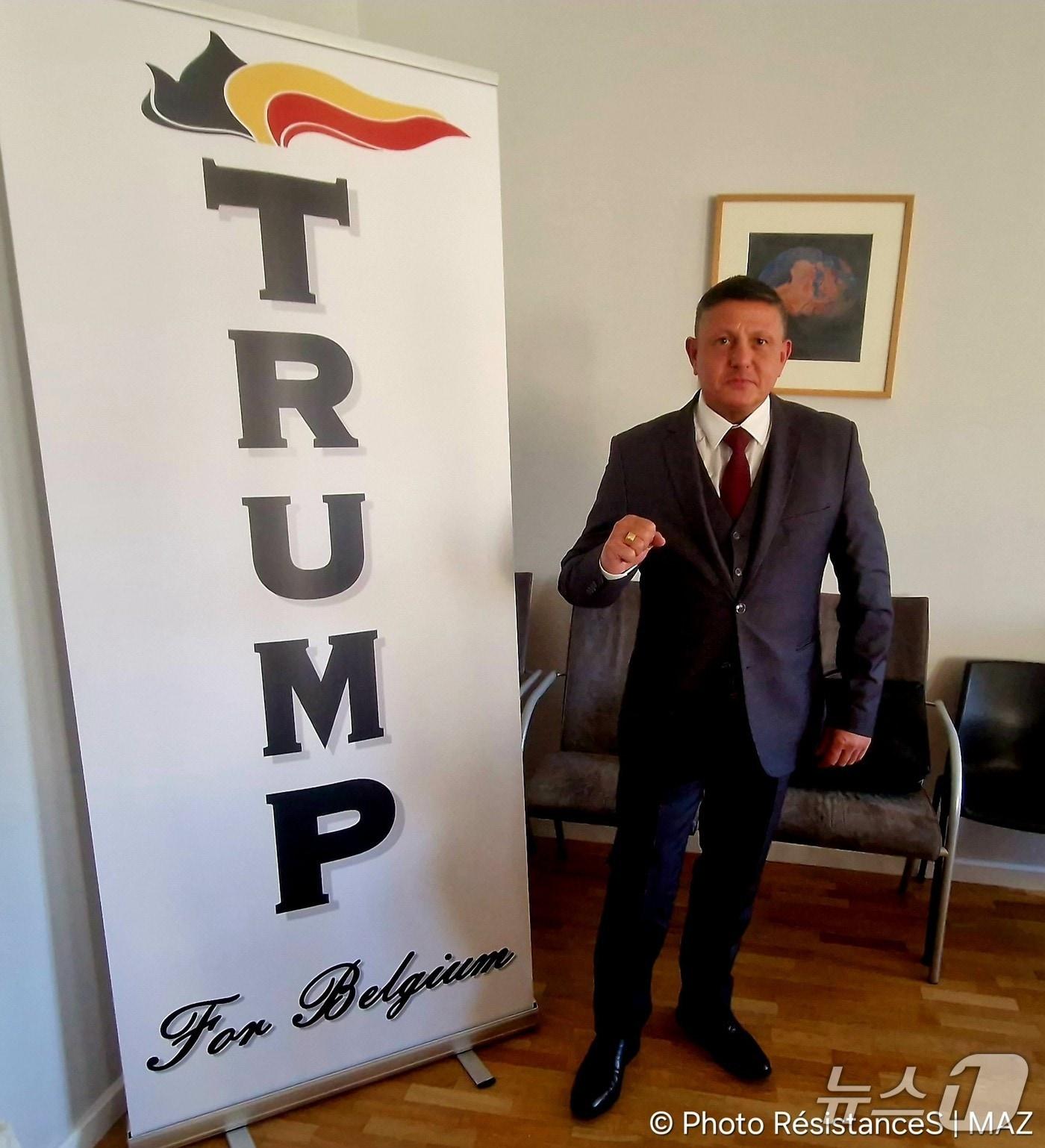 본문 이미지 - 벨기에 국민전선의 마지막 의장으로 재임했던 프랑스어권 극우 정치인 살바토레 니코트라 &#40;출처=벨기에 르주르날드레지스탕스&#41;