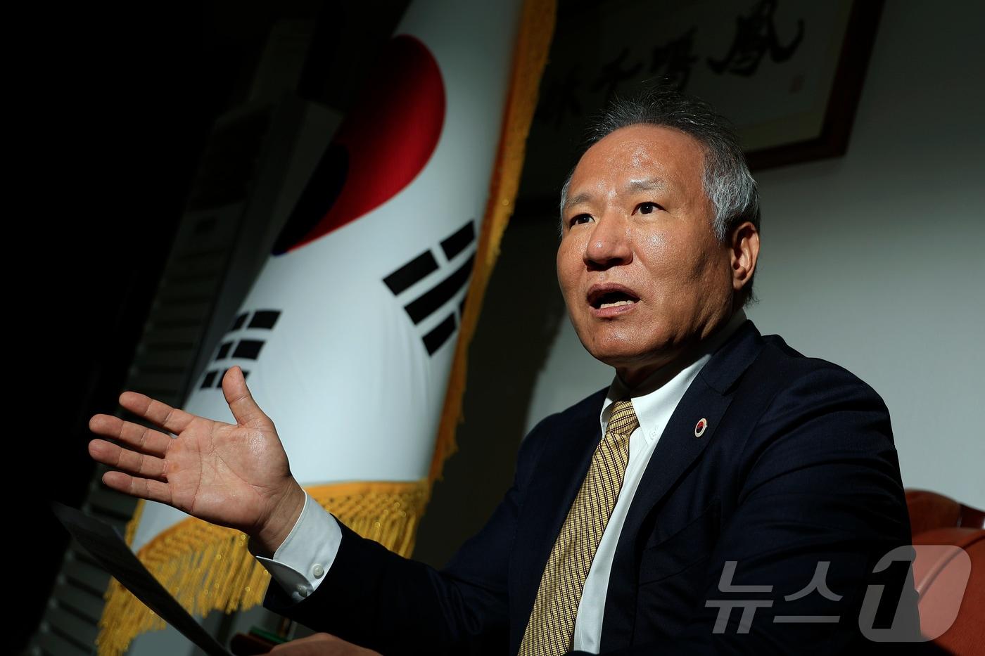 황규석 서울시의사회장. /뉴스1 ⓒ News1 박정호 기자