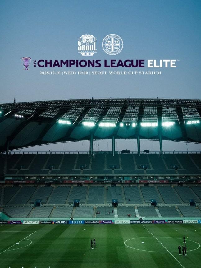 본문 이미지 - FC서울이 12월10일 예정된 ACLE 경기를 예정대로 서울월드컵경기장에서 개최한다. &#40;FC서울 SNS&#41;