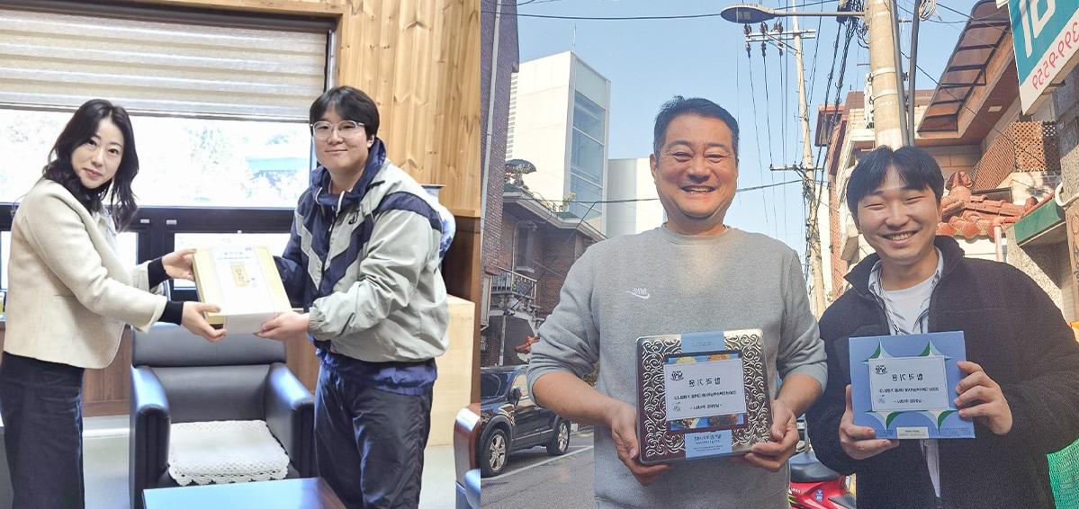 본문 이미지 - 남양유업 대리점∙임직원 수험생 자녀에 응원 선물 전달.(남양유업 제공)