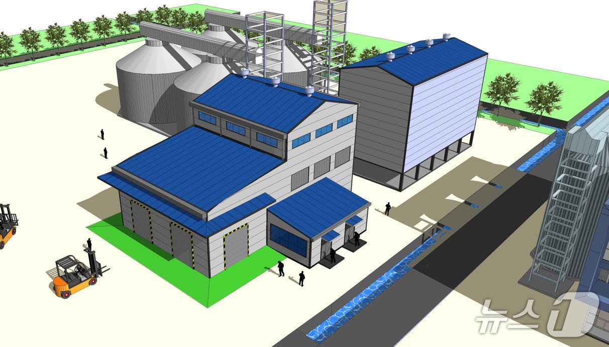 본문 이미지 -  통합RPC  조감도&#40;보은군 제공. 재판매 및 DB금지&#41; /뉴스1 