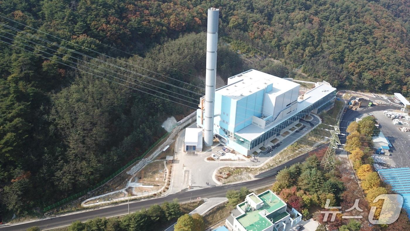 강원 강릉 생활페기물 소각시설 전경.&#40;강릉시 제공, 재판매 및 DB 금지&#41; 2025.11.12/뉴스1