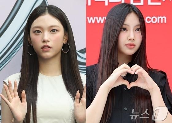 본문 이미지 - 뉴진스 해린&#40;왼쪽&#41;, 혜인 ⓒ 뉴스1 DB ⓒ News1 안태현 기자
