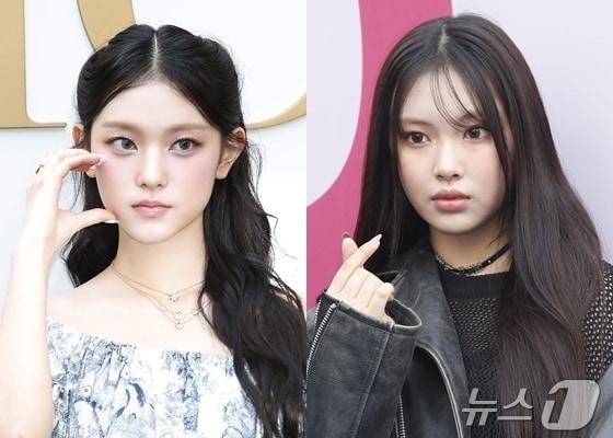 본문 이미지 - 뉴진스 해린&#40;왼쪽&#41;, 혜인 ⓒ 뉴스1 DB 