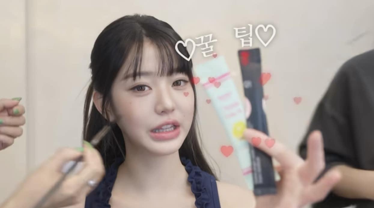 본문 이미지 - 아이브 멤버 장원영&#40;유튜브 &#39;강밍경&#39; 영상 갈무리&#41;