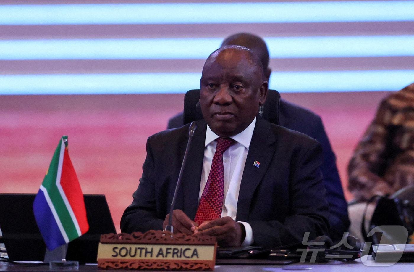 시릴 라마포사 남아프리카공화국 대통령&lt;자료사진&gt;ⓒ 로이터=뉴스1