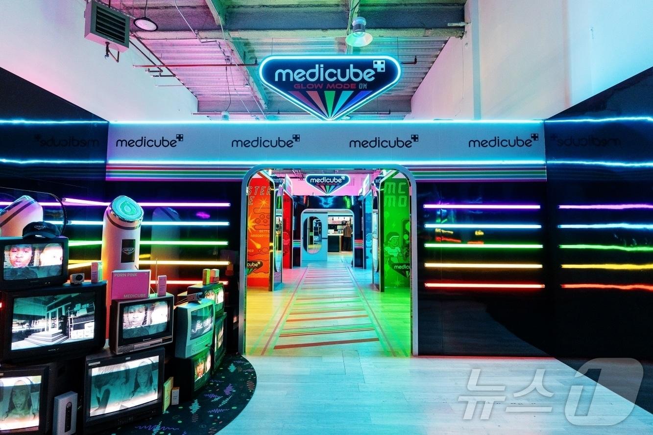 본문 이미지 - 메디큐브 미국 뉴욕 팝업스토어 &#40;에이피알 제공&#41;/뉴스1