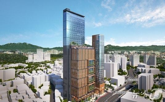 본문 이미지 -  성동구 행당동 293-11 일대 예상 조감도 &#40;서울시 제공&#41;  뉴스1 ⓒ News1