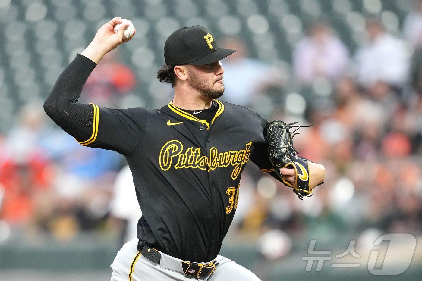 내셔널리그 사이영상 수상자 피츠버그 파이리츠 폴 스킨스. ⓒ AFP=뉴스1