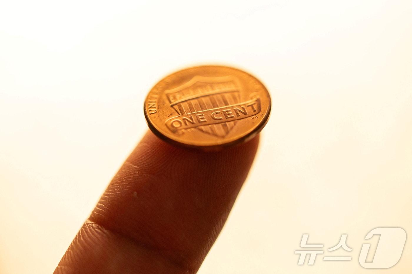 미국 조폐국이 12일(현지시간) 1센트 동전을 마지막으로 주조했다. 2025.11.12./뉴스1 ⓒ 로이터=뉴스1 ⓒ News1 이창규 기자