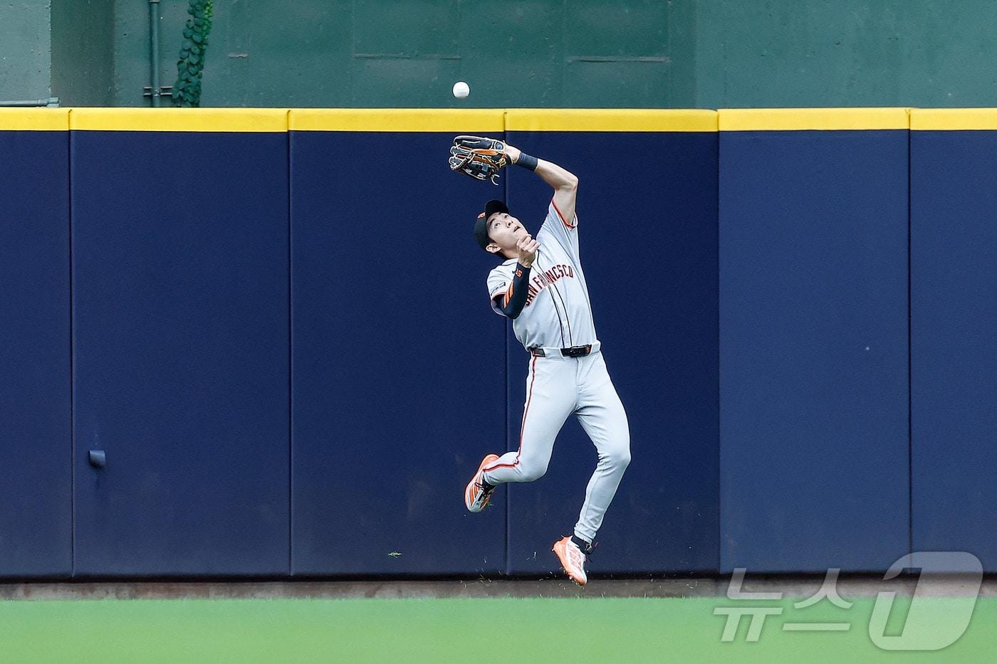 이정후&#40;27·샌프란시스코 자이언츠&#41;. ⓒ AFP=뉴스1