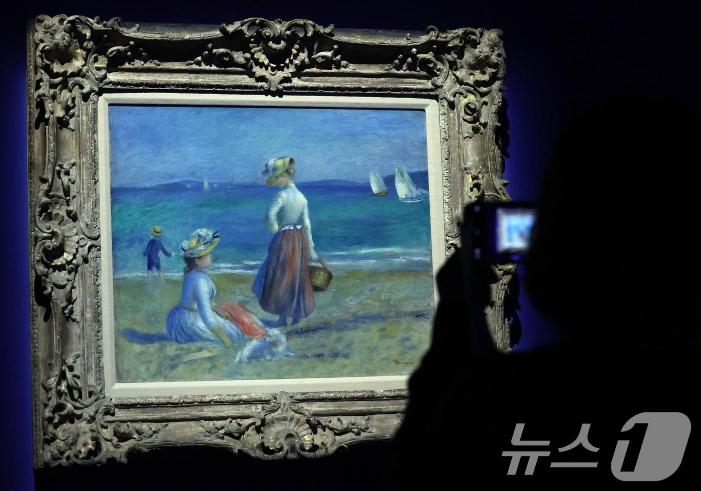 서울 용산구 국립중앙박물관 특별전시실에서 열리고 있는 '인상주의에서 초기 모더니즘까지, 빛을 수집한 사람들' 전시./뉴스1 ⓒ News1 김명섭 기자