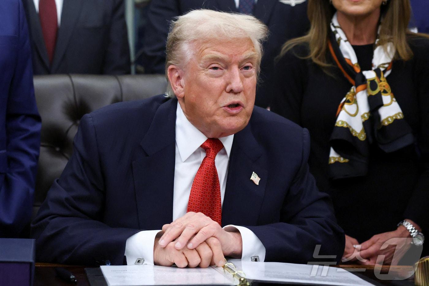 도널드 트럼프 미국 대통령. ⓒ 로이터=뉴스1 ⓒ News1 김경민 기자