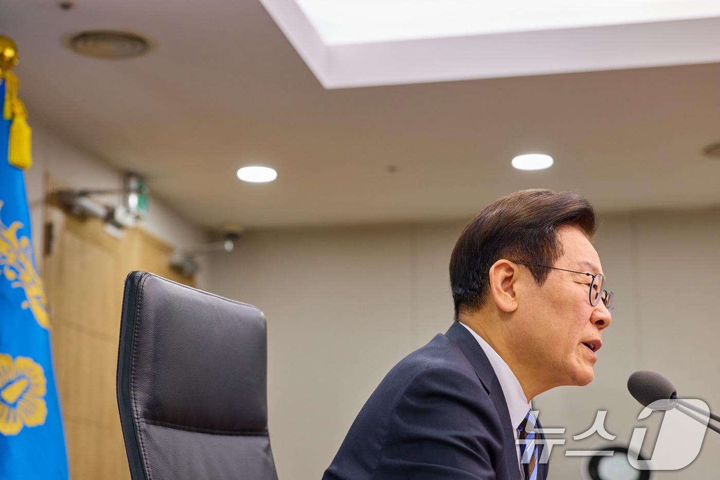 이재명 대통령이 13일 서울 용산 대통령실 청사에서 열린 수석보좌관회의에서 발언하고 있다. &#40;대통령실 제공. 재판매 및 DB 금지&#41; 2025.11.13/뉴스1 ⓒ News1 허경 기자