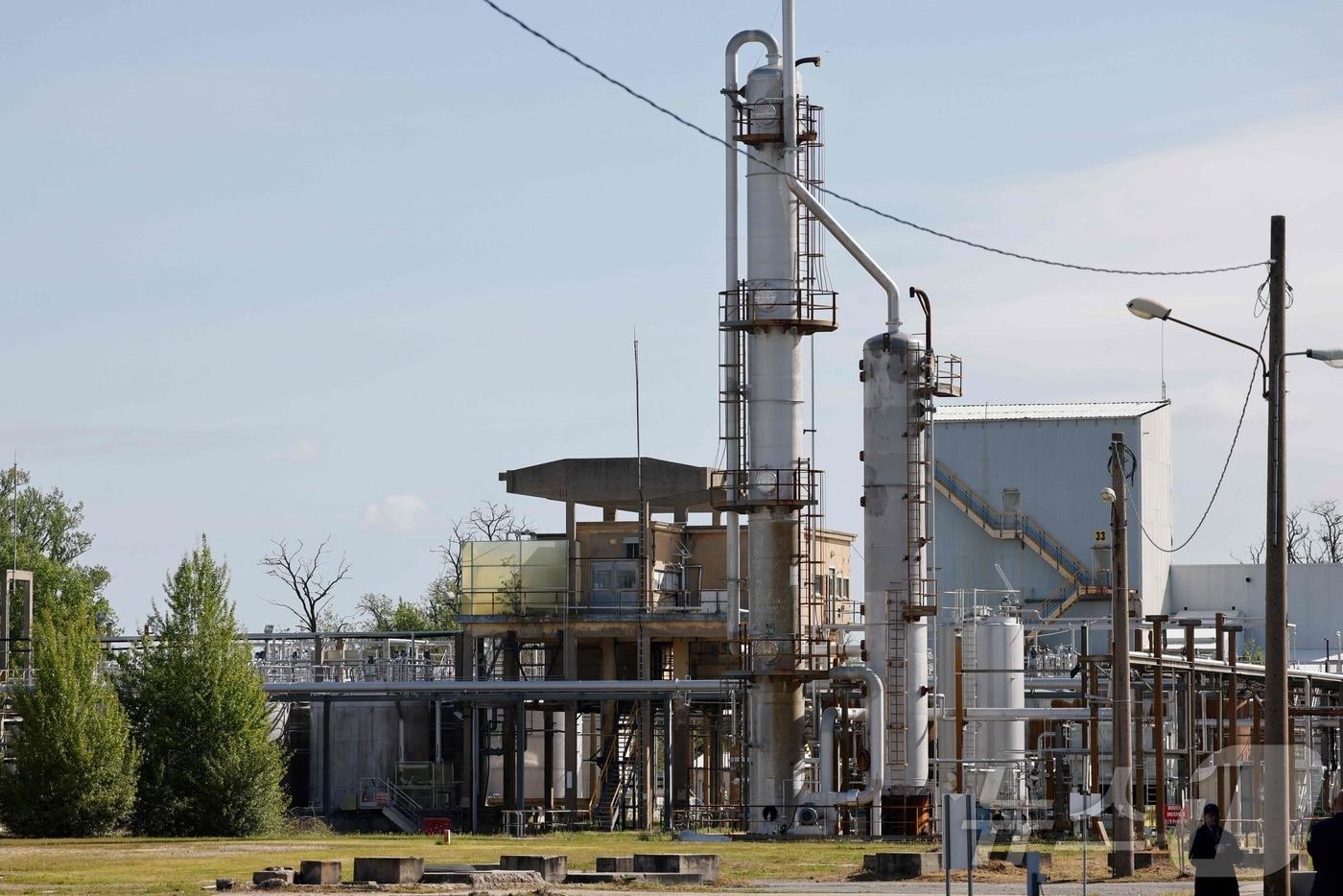 프랑스 남서부 베르주라크의 유렌코 공장에서 포탄이 생산되고 있다. &#40;자료사진&#41; 2024.4.11 ⓒ AFP=뉴스1 ⓒ News1 강민경 기자