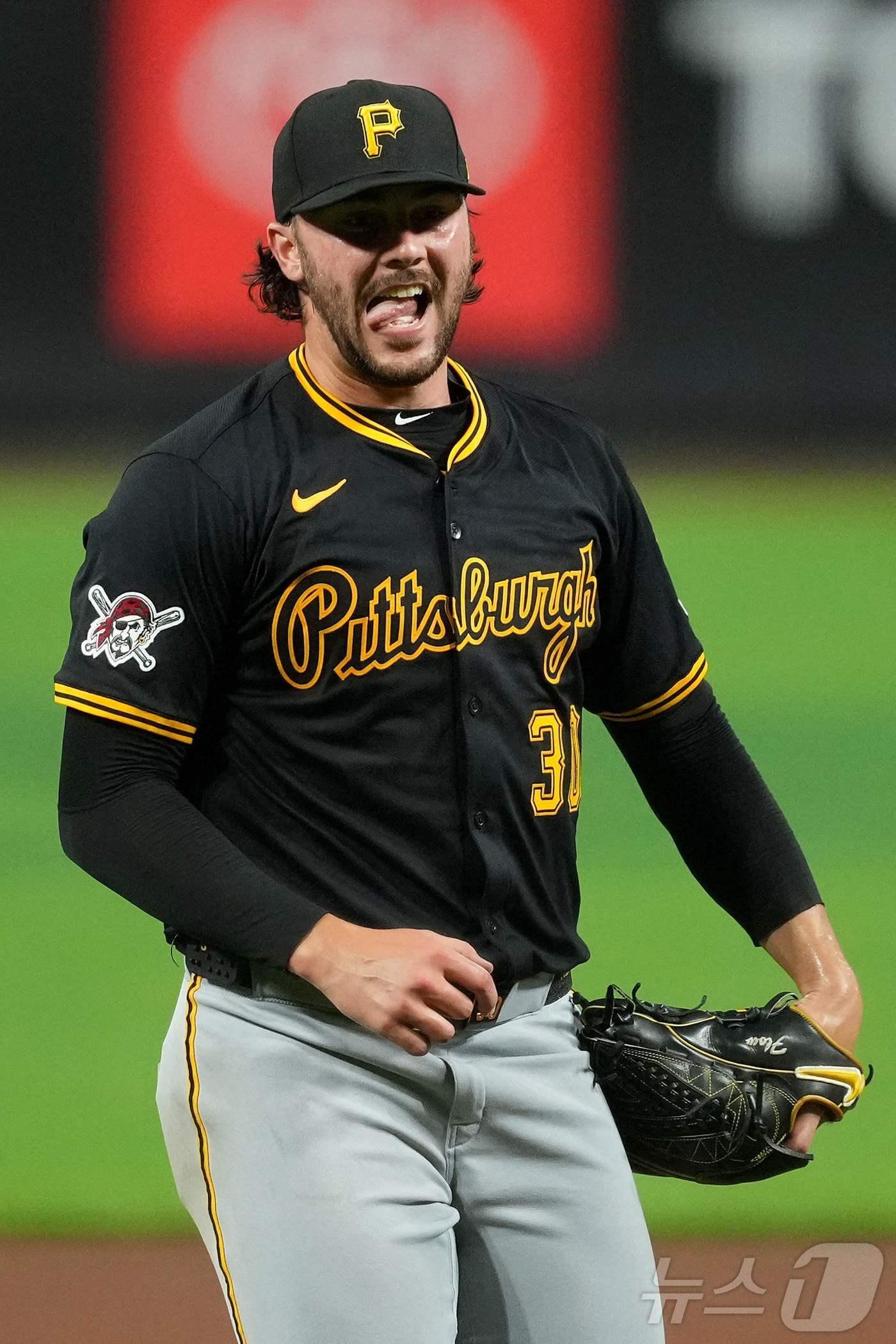 본문 이미지 - MLB 피츠버그 투수 폴 스킨스. ⓒ AFP=뉴스1