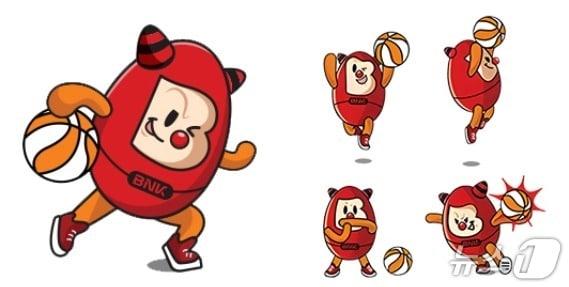 본문 이미지 - 부산 BNK 썸 여자프로농구단 마스코트.&#40;부산시 제공. 재판매 및 DB금지&#41;