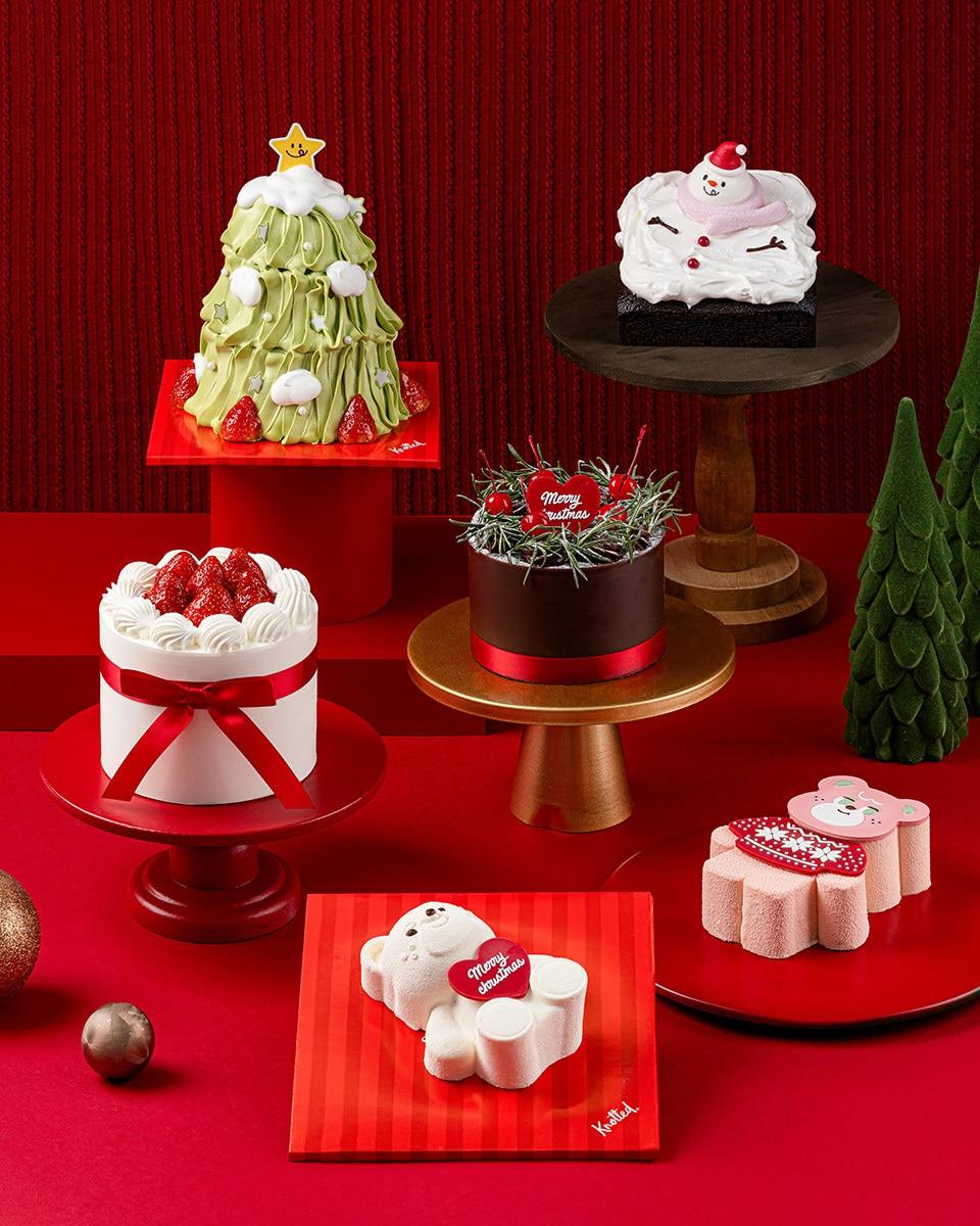 본문 이미지 - 노티드 크리스마스 홀리데이 케이크 6종.&#40;노티드 제공&#41;