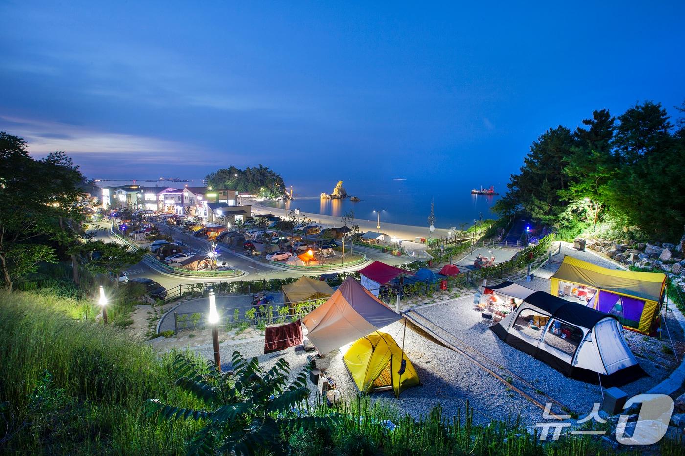 추암 오토캠핑장 전경.&#40;동해시 제공, 재파내 및 DB 금지&#41; 2025.11.14/뉴스1