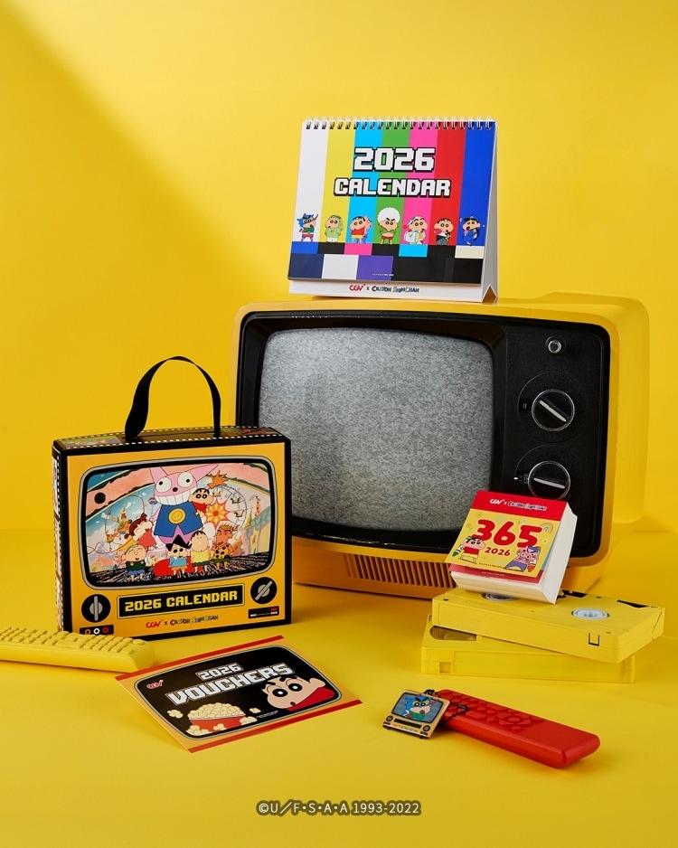 본문 이미지 - 짱구는 못말려 캘린더 연출컷&#40;CGV 제공&#41;