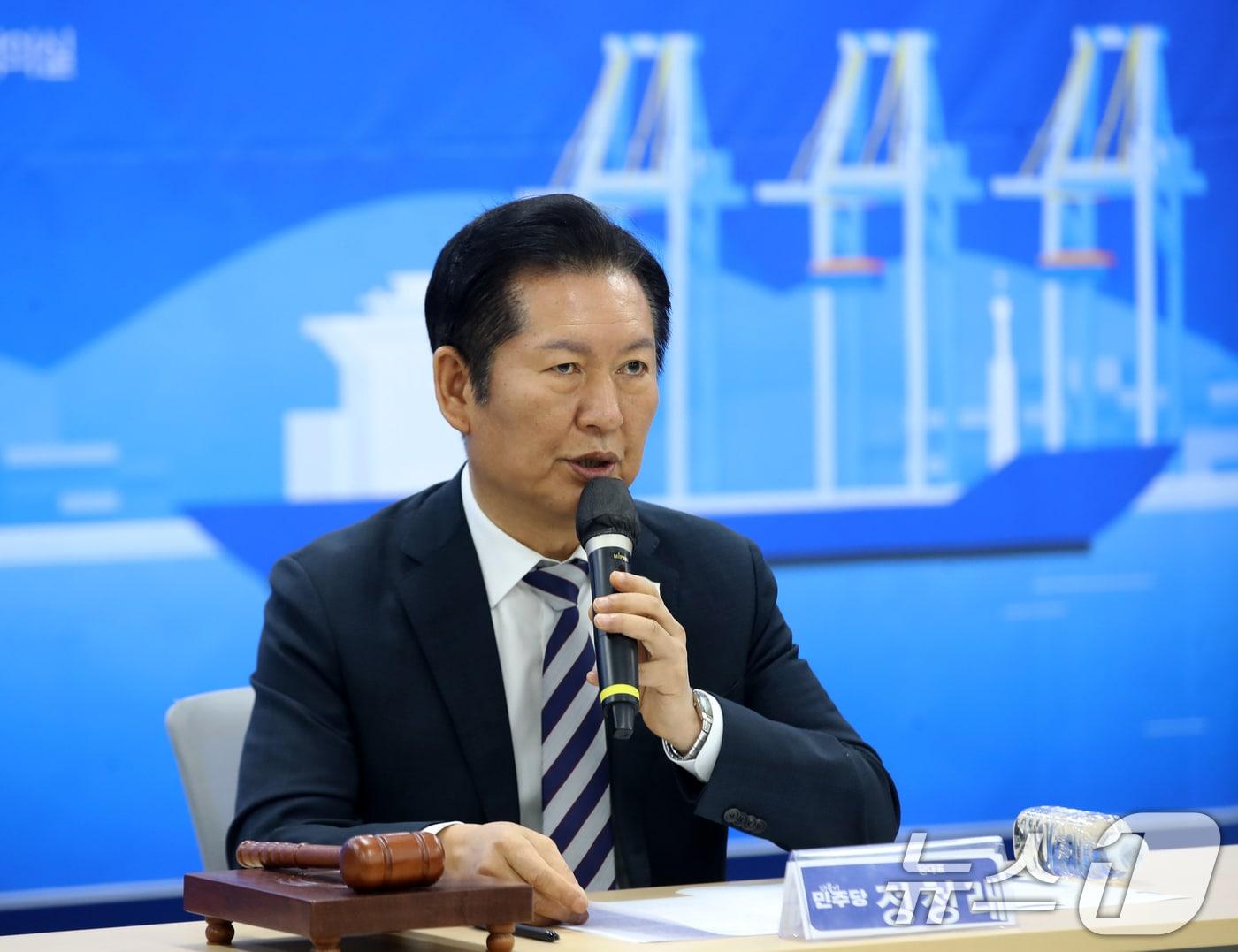 본문 이미지 - 정청래 더불어민주당 대표. ⓒ News1 윤일지 기자