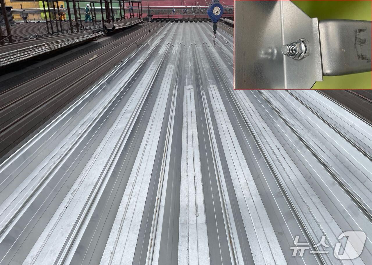 본문 이미지 - &#40;주&#41;포솔이노텍이 개발한 고내식 코팅 기술이 포항제철소 현장 설비의 내구성과 안전성을 높인 것으로 나타났다. &#40;포스코 포항제철소제공, 재판매 및 DB금지&#41; 2025.11.14/뉴스1 
