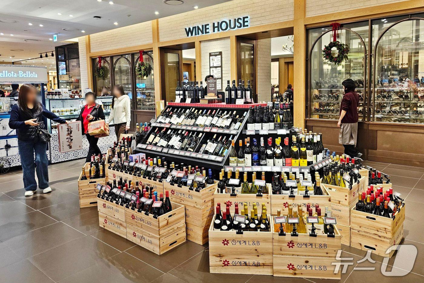 신세계백화점 센텀시티 와인 하우스 매장 전경.&#40;신세계 센텀시티 제공. 재판매 및 DB 금지&#41;