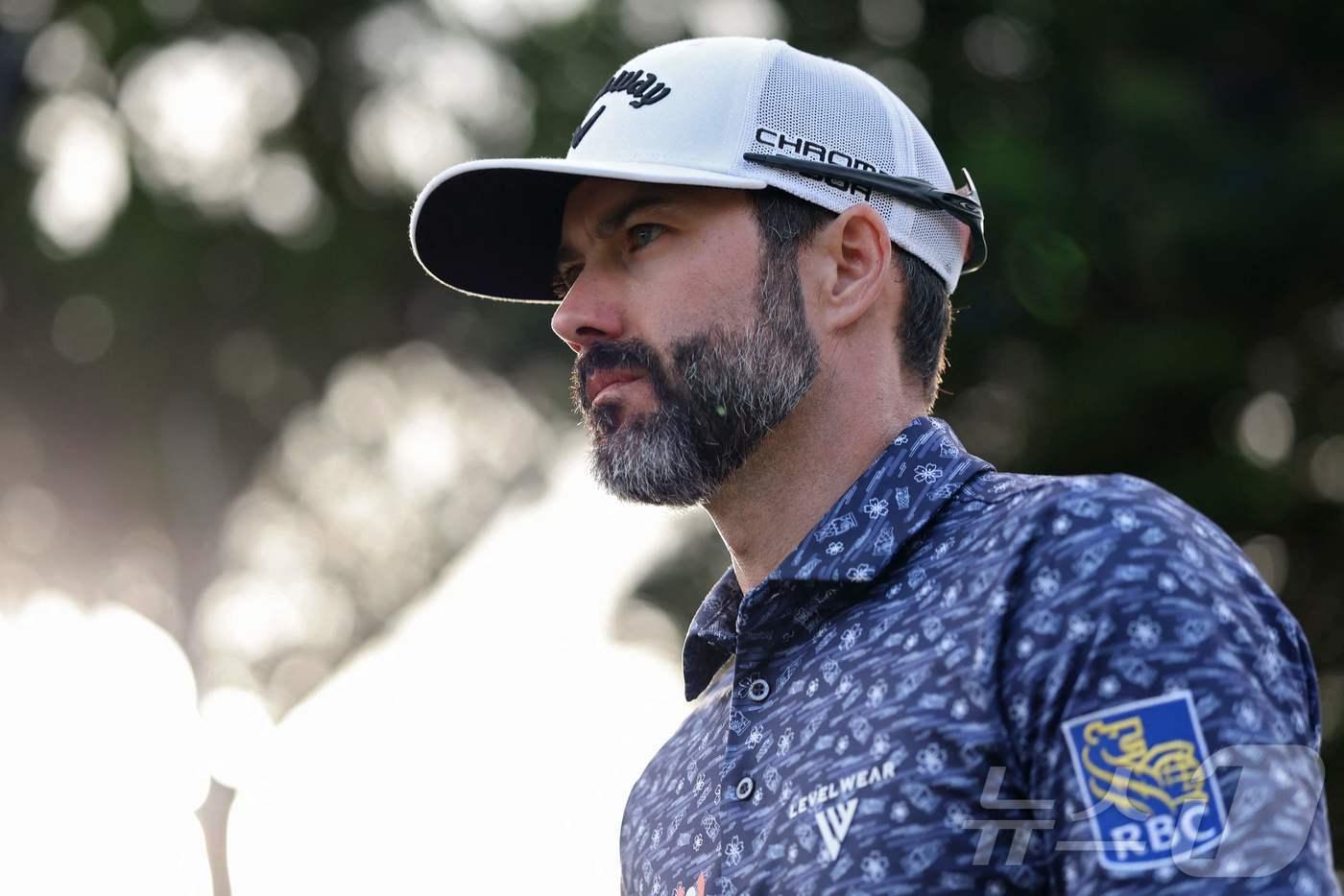 PGA 투어의 애덤 해드윈. ⓒ AFP=뉴스1