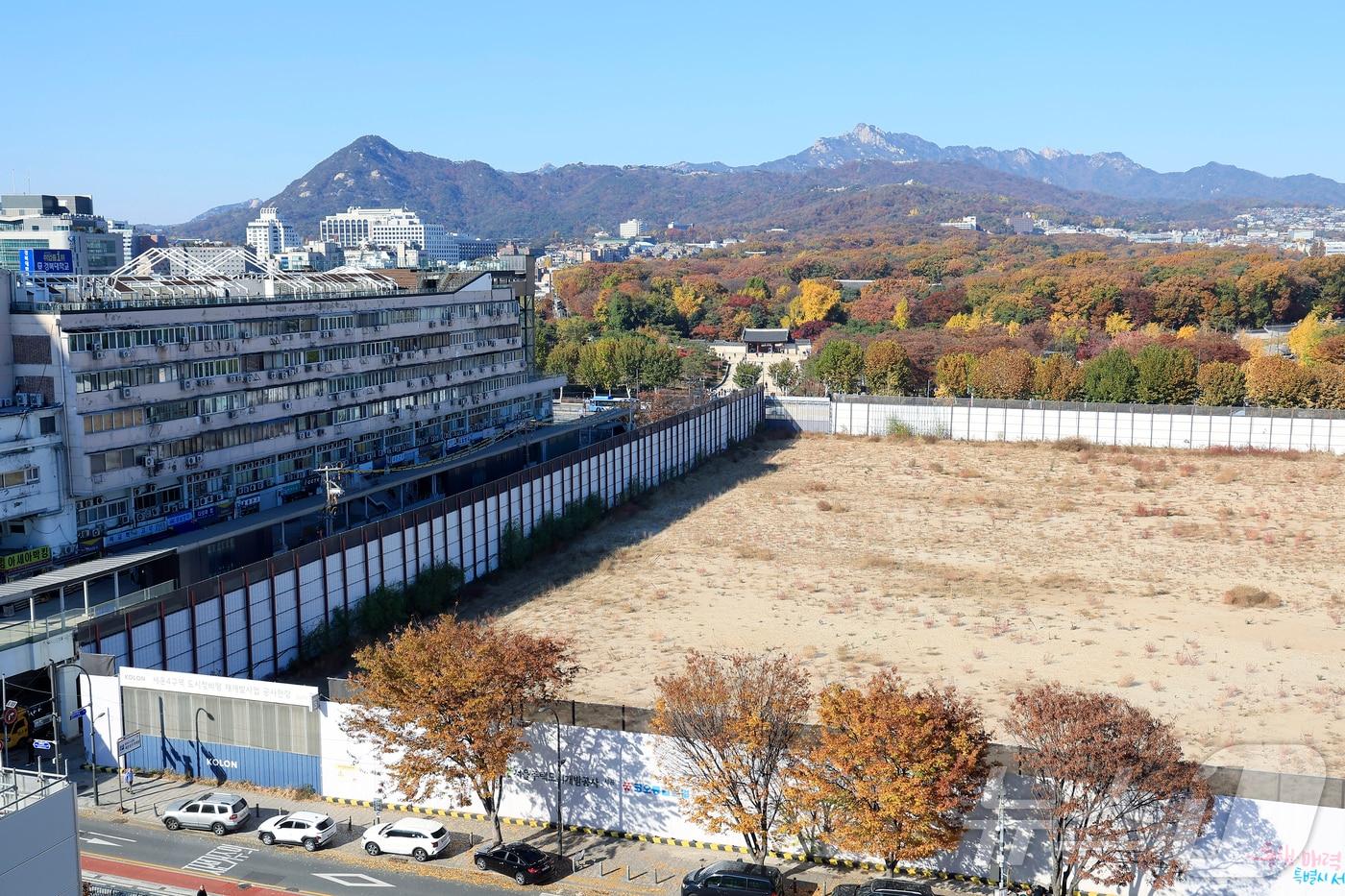 세운 4구역 재개발 공사 현장 모습. 2025.11.14/뉴스1 ⓒ News1 박정호 기자