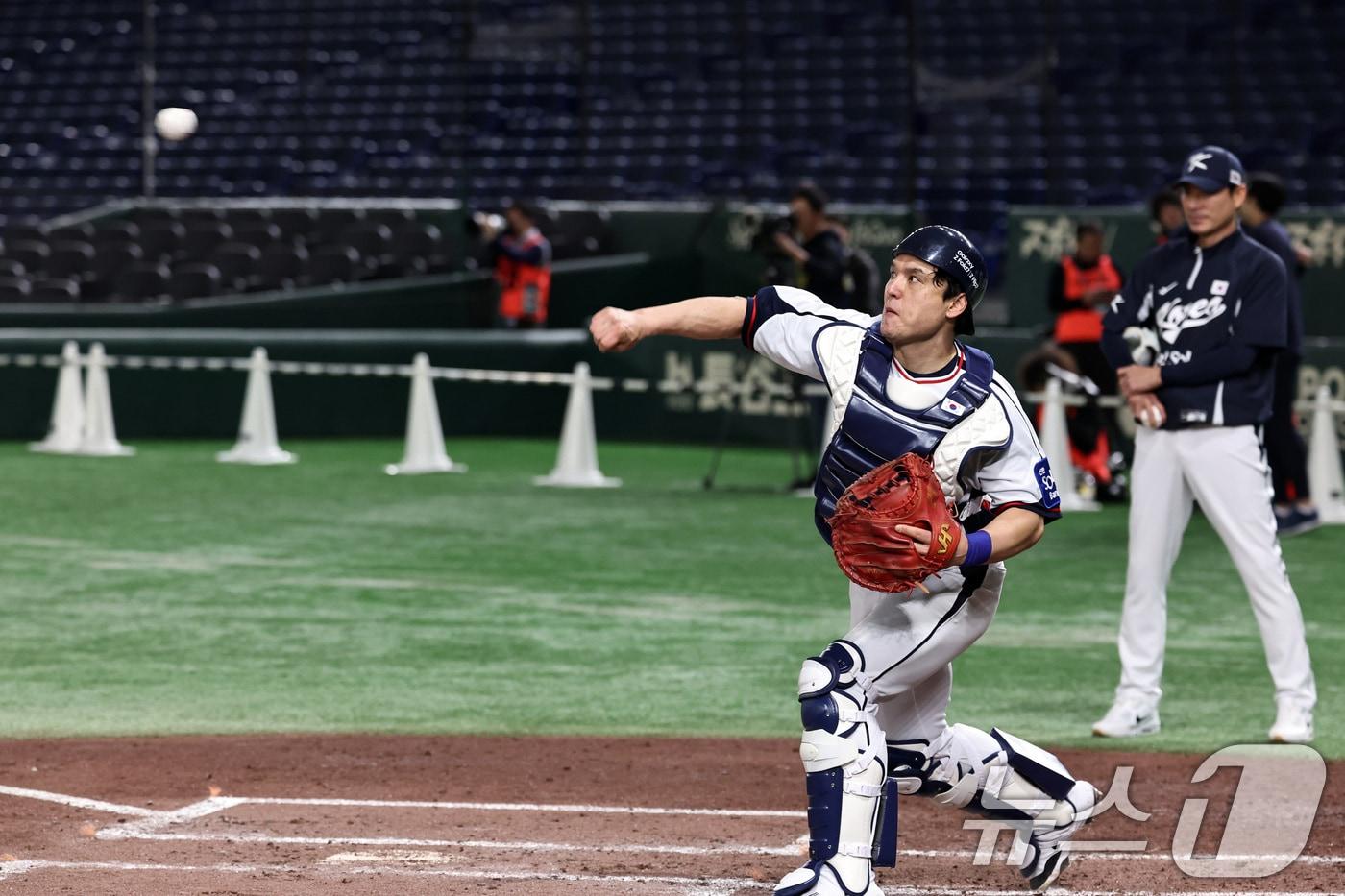 본문 이미지 - 2026 WBC 최종 명단에 포함된 포수 박동원. 2025.11.14 ⓒ 뉴스1 구윤성 기자
