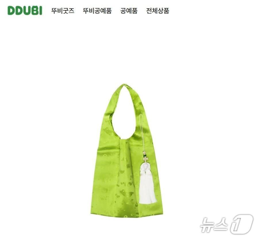 본문 이미지 - 양단 소재 에코백(뚜비몰 갈무리. 재판매 및 DB금지)