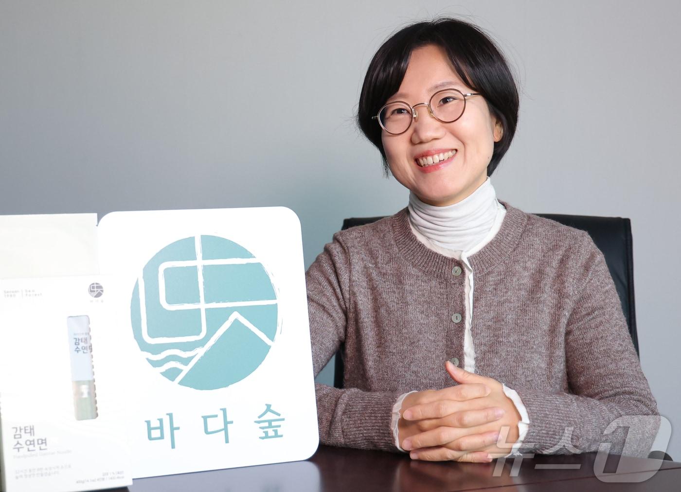 본문 이미지 - 송주현 기린컴퍼니 대표가 14일 서울 종로구 뉴스1 사옥에서 인터뷰를 하고 있다. ⓒ News1 권현진 기자