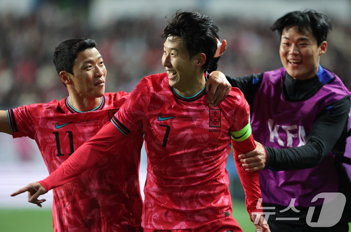 한국 축구대표팀이 북중미 월드컵 본선에서 포트2에 배정됐다.  ⓒ News1 김기태 기자