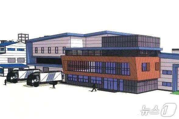 본문 이미지 -  보은군 통합미곡종합처리장 가공시설 조감도.&#40;충북도 제공. 재판매 및 DB금지&#41;/뉴스1