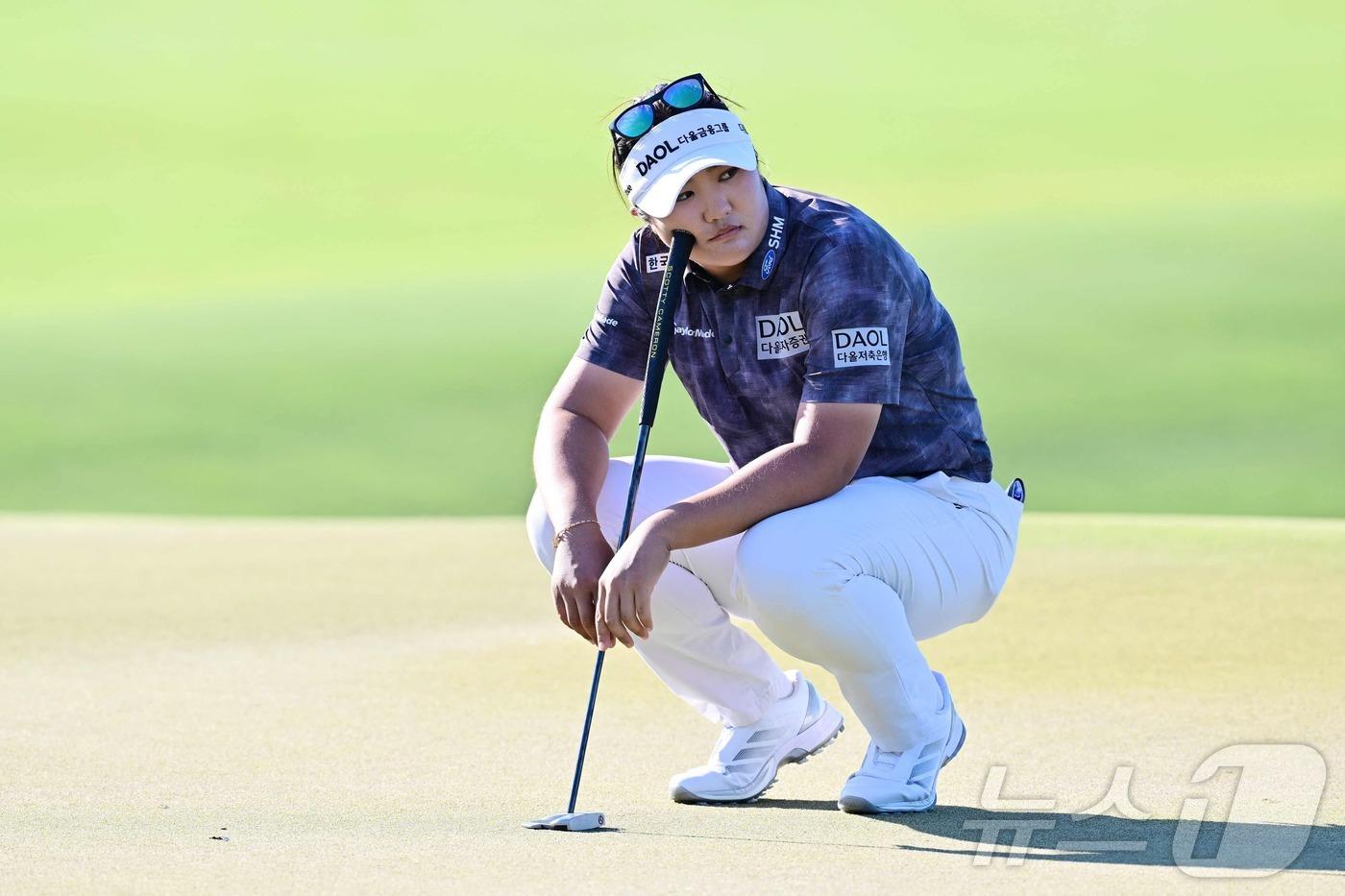 LPGA 유해란. ⓒ AFP=뉴스1