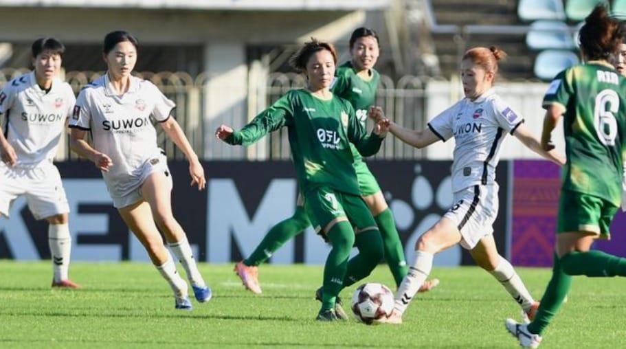 본문 이미지 - 여자 ACL에 참가한 수원FC 위민. &#40;AFC 홈페이지 캡처&#41;